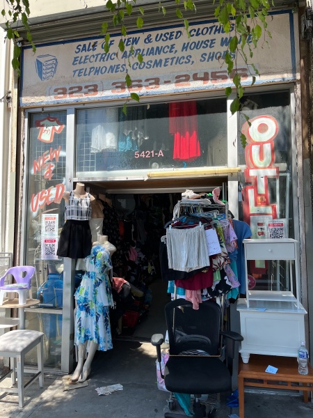 Goody Thrift Store in Santa Monica Blvd