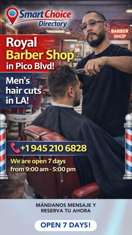 Welcome to Tony Royal Barber!