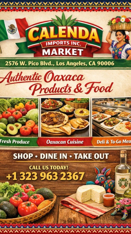 Calenda Imports Inc Market in Pico Blvd 